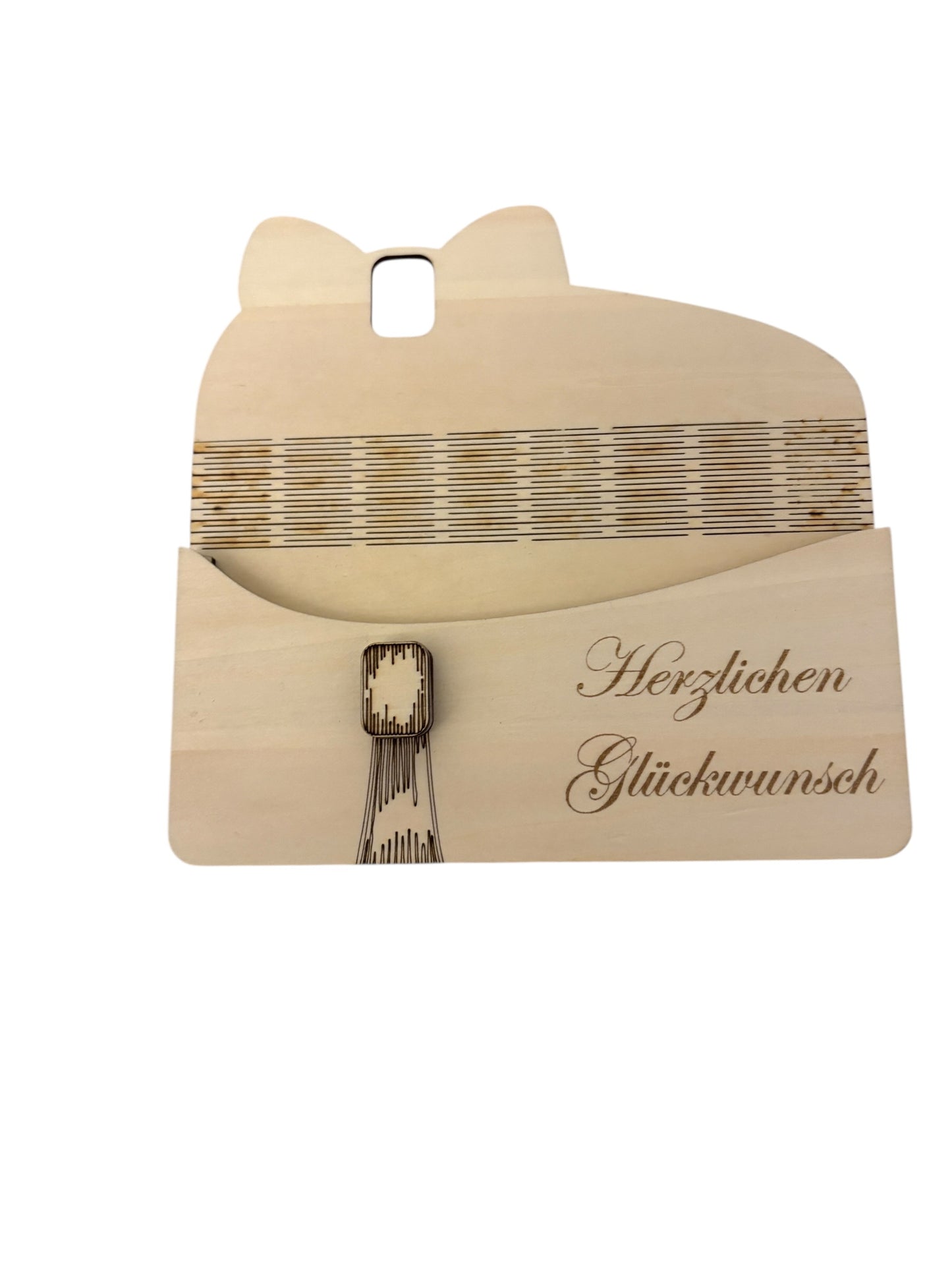 Geschenkumschläge aus Holz