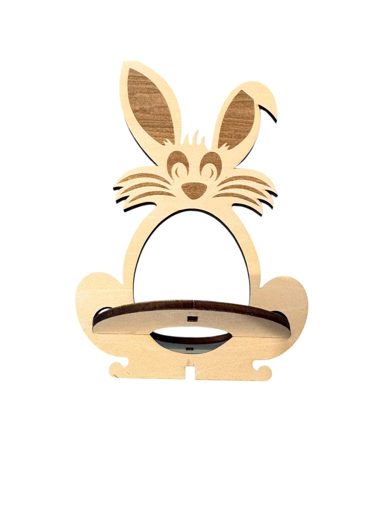 Lasergeschnittener Osterhase - Eierhalter - Deko